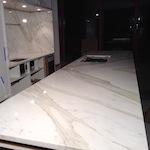 Calacatta Borghini Marmor Arbeitsplatte