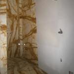 Calacatta Giallo Siena and Thassos Marble