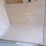 Navona Travertine Shower