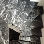 Grigio Carnico Marble stairs