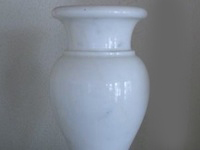 Vaso in Marmo Bianco di Carrara